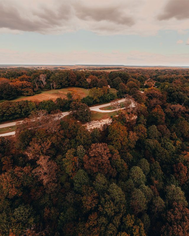 overview shawnee forest view