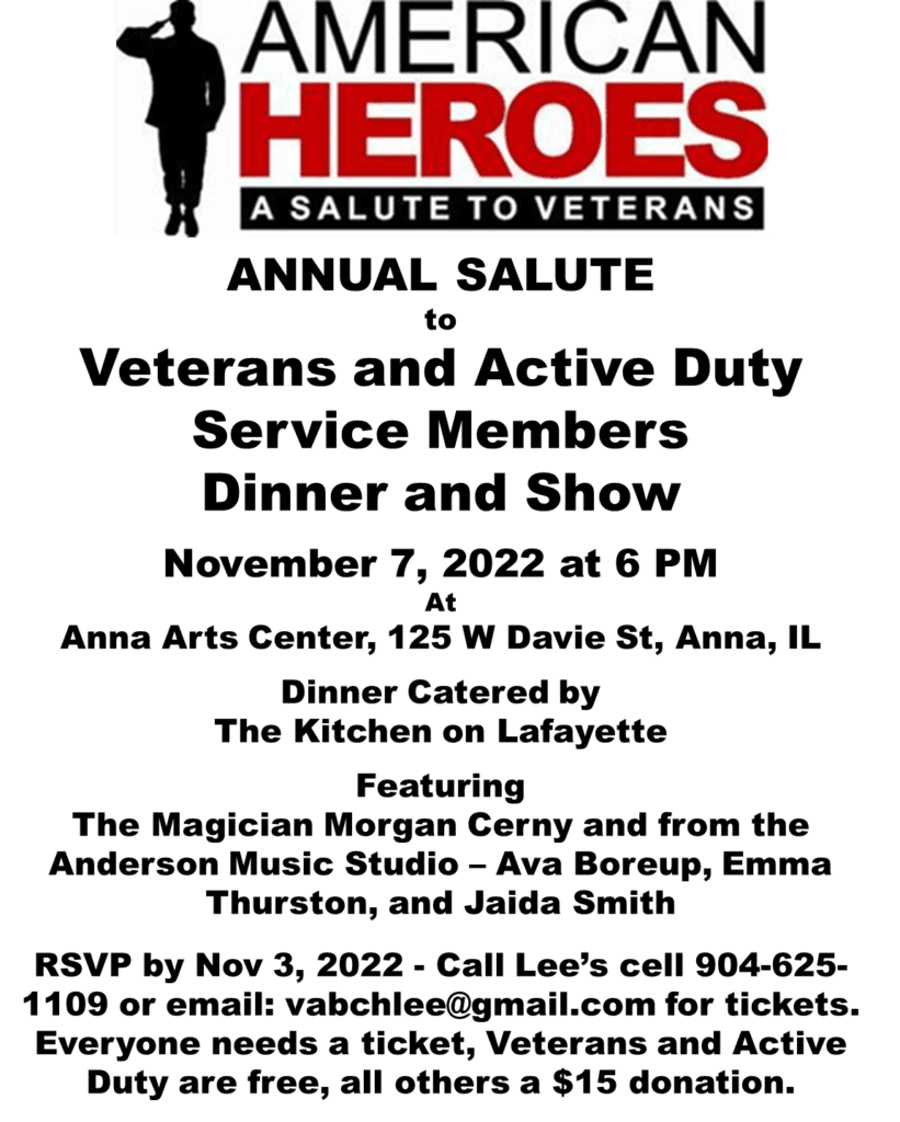 veterans day event poster