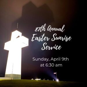 easter sunrise service graphic